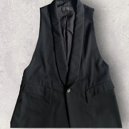 Yohji Yamamoto - Y’s Laine Wool Long Vest