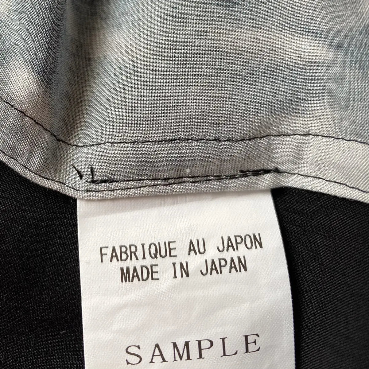 Yohji Yamamoto - Sample Ground Y Oversized Rayon Shirt