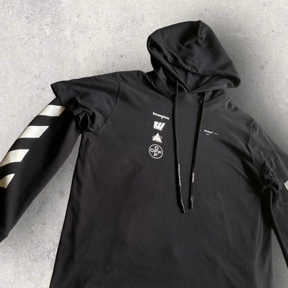 Off-White - FW19-20 Incompiuto Layer Hoodie