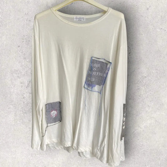 Yohji Yamamoto - SS19 Patchwork L/S T Shirt