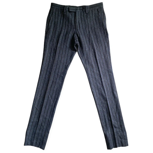 Gucci - Vintage Gucci Skinny Wool Striped Pants