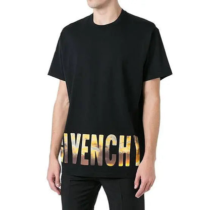 Givenchy - SS17 Sunset Logo Cuban Fit T Shirt