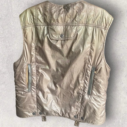 Dolce & Gabbana - AW04 2 in 1 Modular High Neck Down Vest Jacket