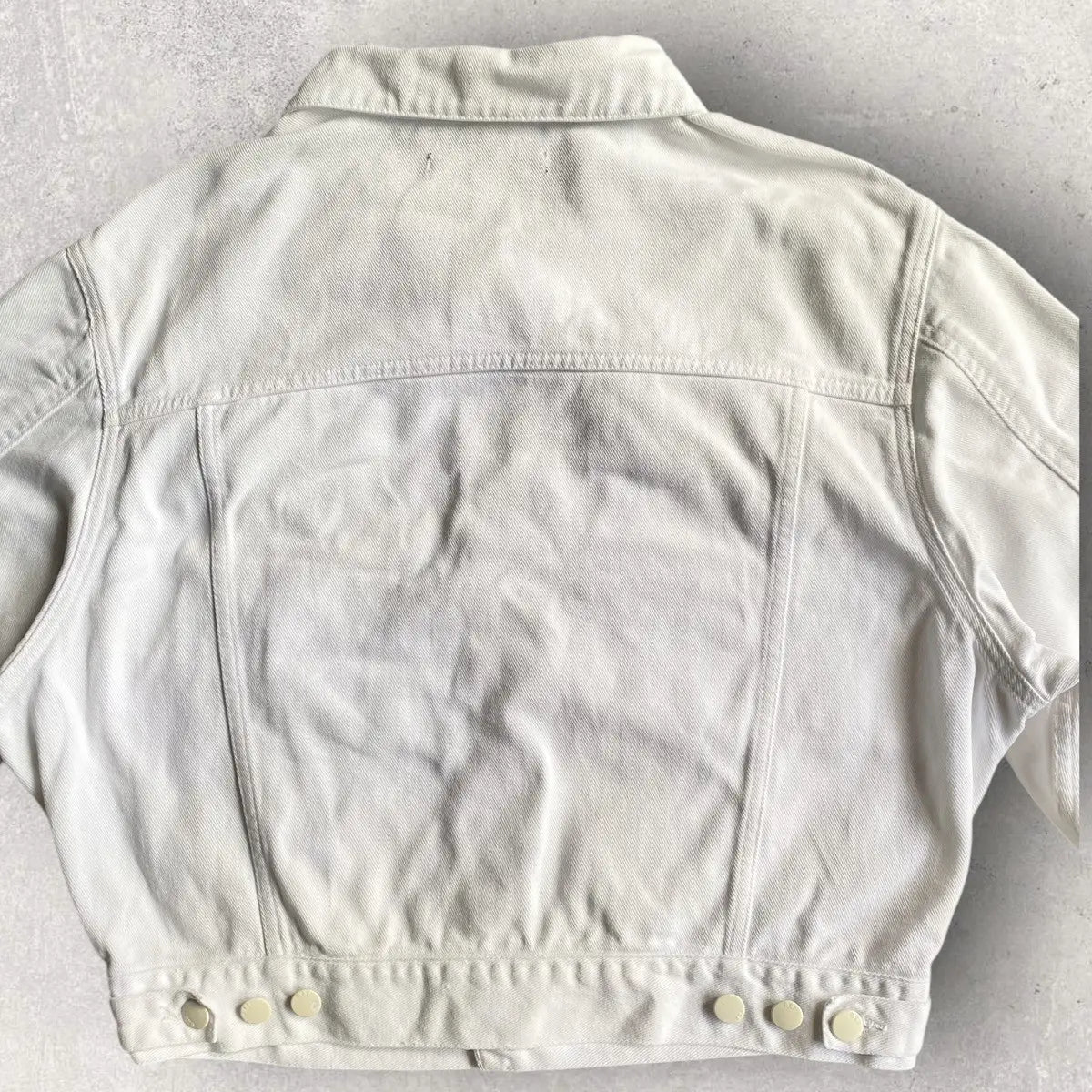 Raf Simons - Cropped Denim Jacket