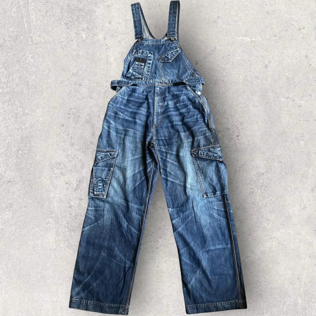 Yohji Yamamoto - Vintage Y’s At Work Magic Wash Overall Denim