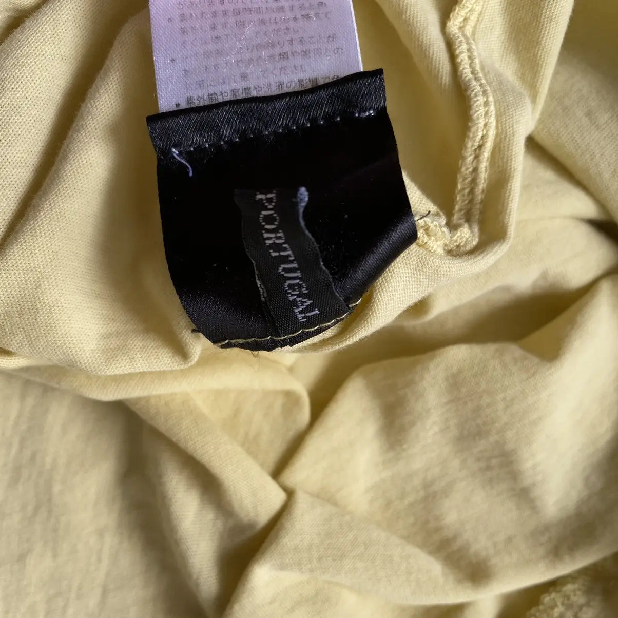 Haider Ackermann - Yellow Awuna Dye Oversize T Shirt  Men's US S / EU 44-46 / 1•Used