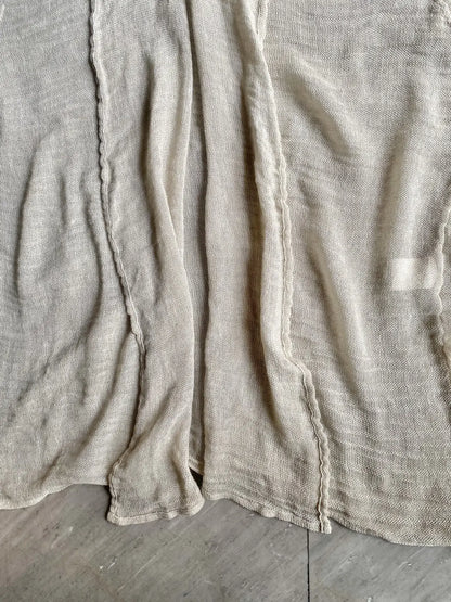 Yohji Yamamoto - Y’s Linen Blend Oversized Hoodie