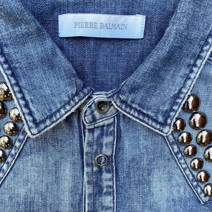 Balmain - Pierre Balmain Studded Western Shirt