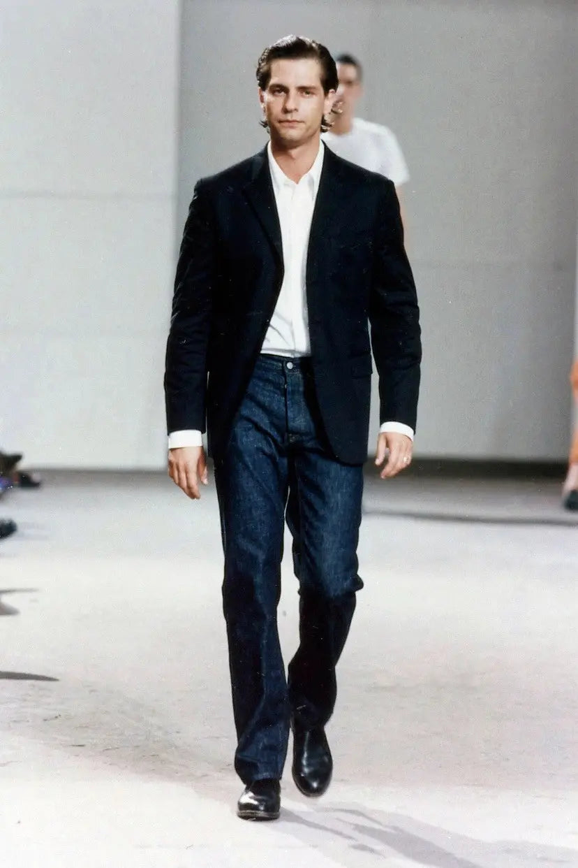 Helmut Lang - Archive SS 1998 Raw Blue Jeans