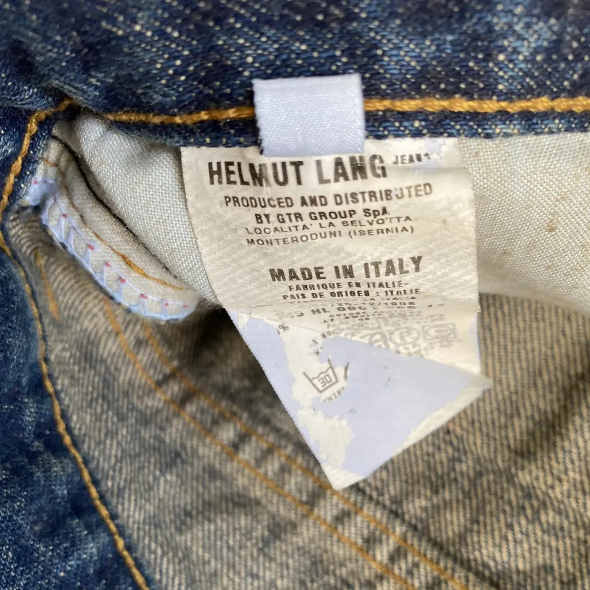 Helmut Lang - Archive 1999 Dark Wash Denim Classic Cut