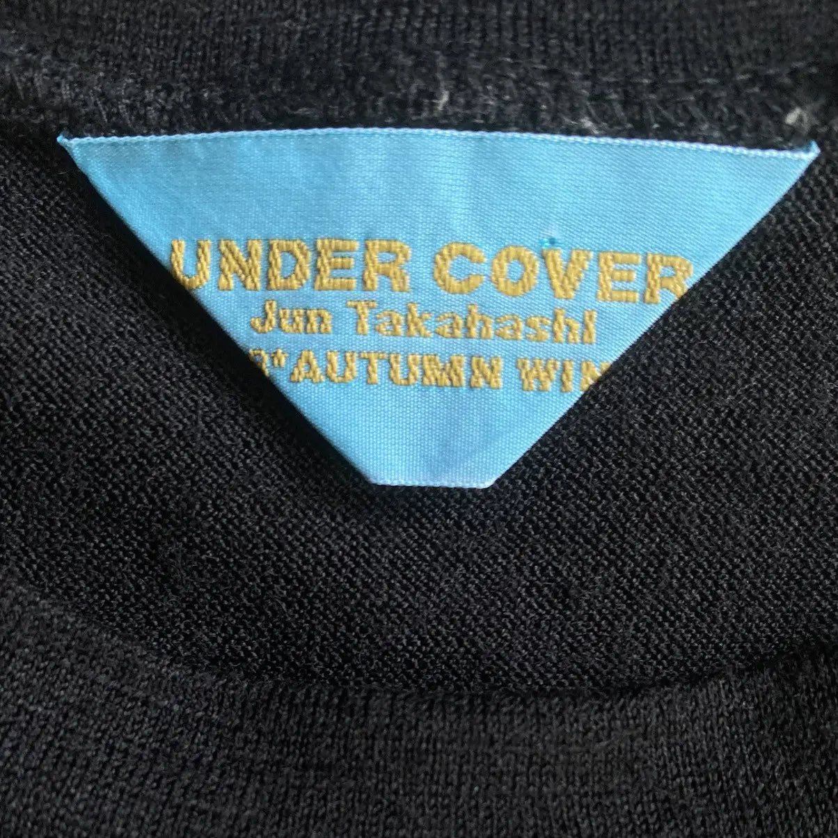 Undercover  Vintage - “Leaf” AW97-98 Stretch Wool PatchWork T Shirt