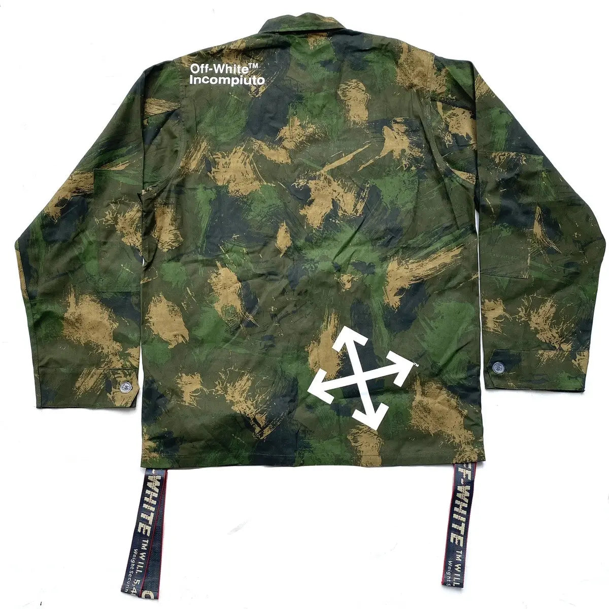 Off-White - AW19 Paint Brush Camo Field Jacket
