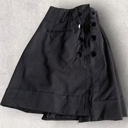 Comme des garcons - 2015 Side Holes Pleats Shorts