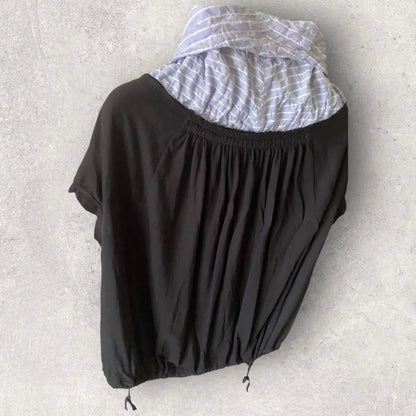 Yohji Yamamoto - Y’s Scrunch Cut And Sew Shirt