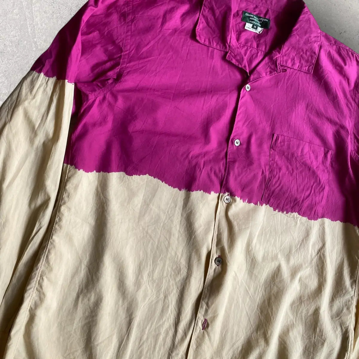 Comme des Garcons Homme Plus - Fall08 Pink Bleach Shirt
