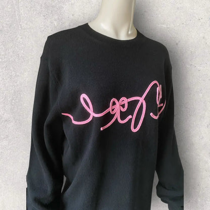 Comme des Garcons - Bow Embroidered Oversize Sweater