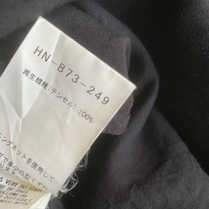 Yohji Yamamoto - SS20 Asymmetric Collar Tencel Shirt