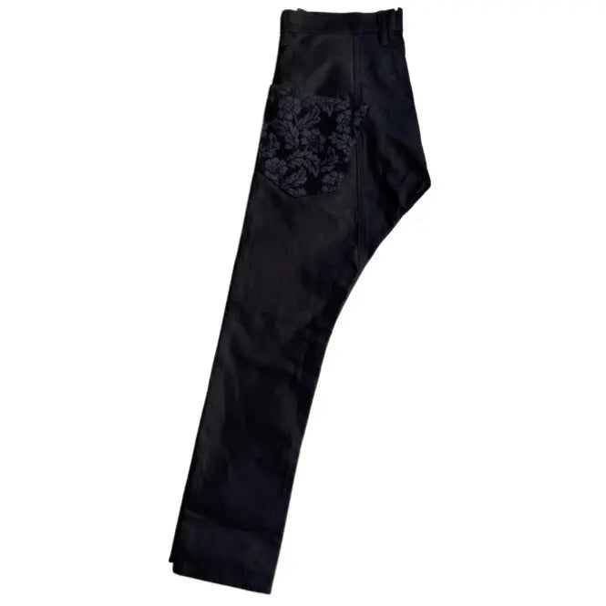 Comme des Garcons - FW21 Floral Jacquard Back Pockets Taped Pants