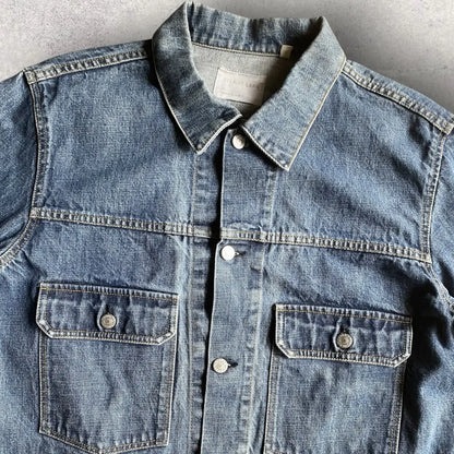 Helmut Lang - Archive 1998 Double Low Pocket Denim Jacket