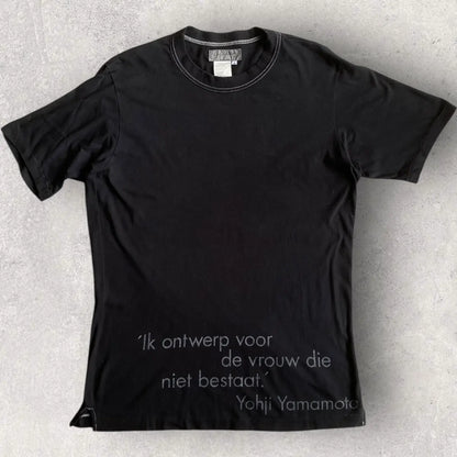 Yohji Yamamoto - Pour Homme Dutch Print T Shirt