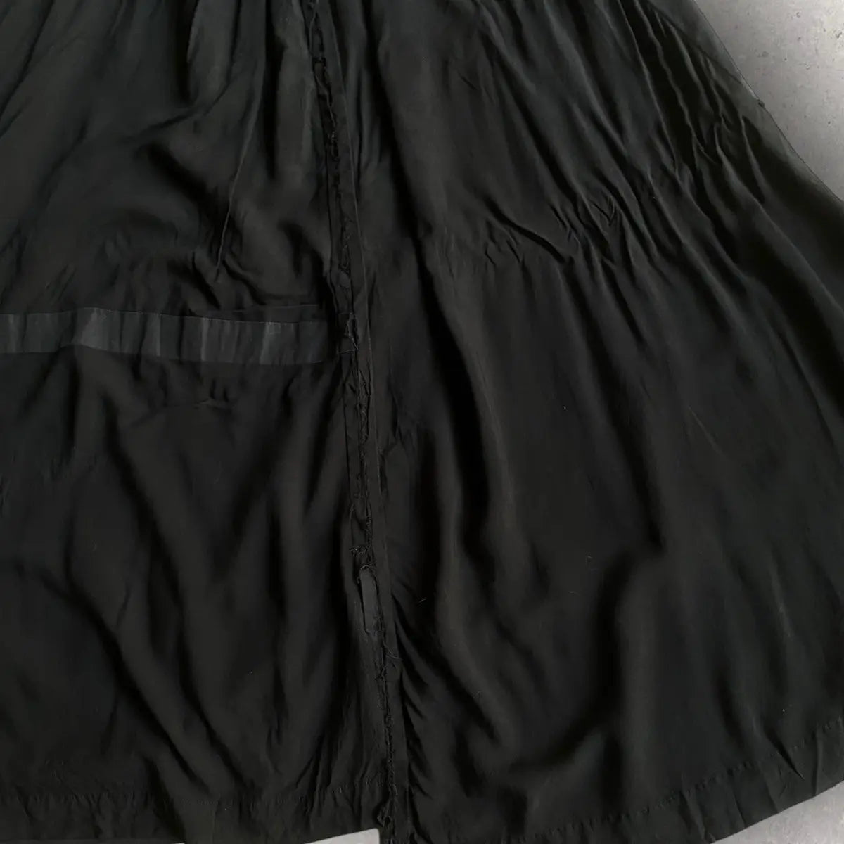 Yohji Yamamoto - Ground Y SS18 Rayon Patchwork Skirt