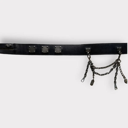 Alexander McQueen - Double Buckle Chains Belt