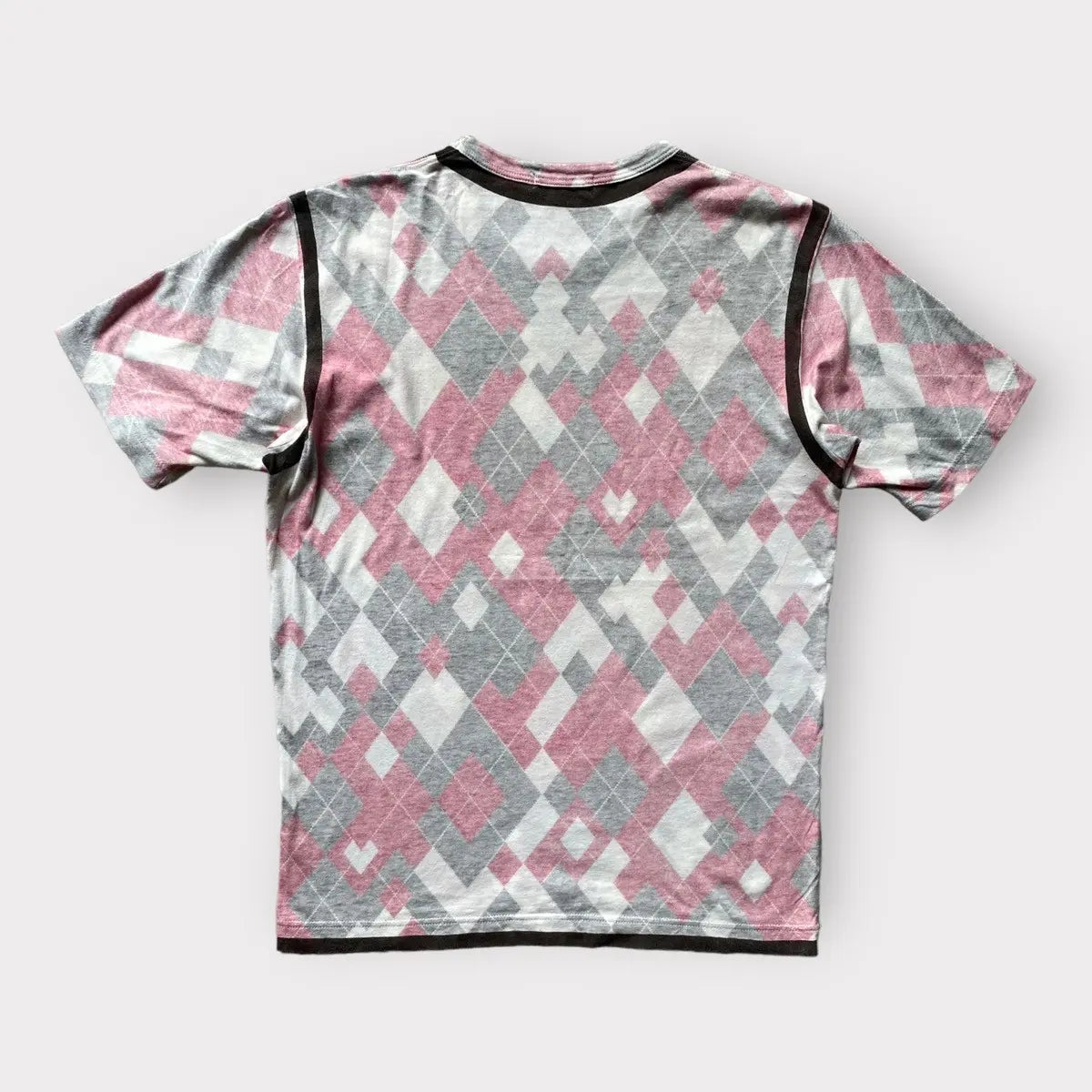 Issey Miyake - SS 2001 Inside out diamond cut print t shirt