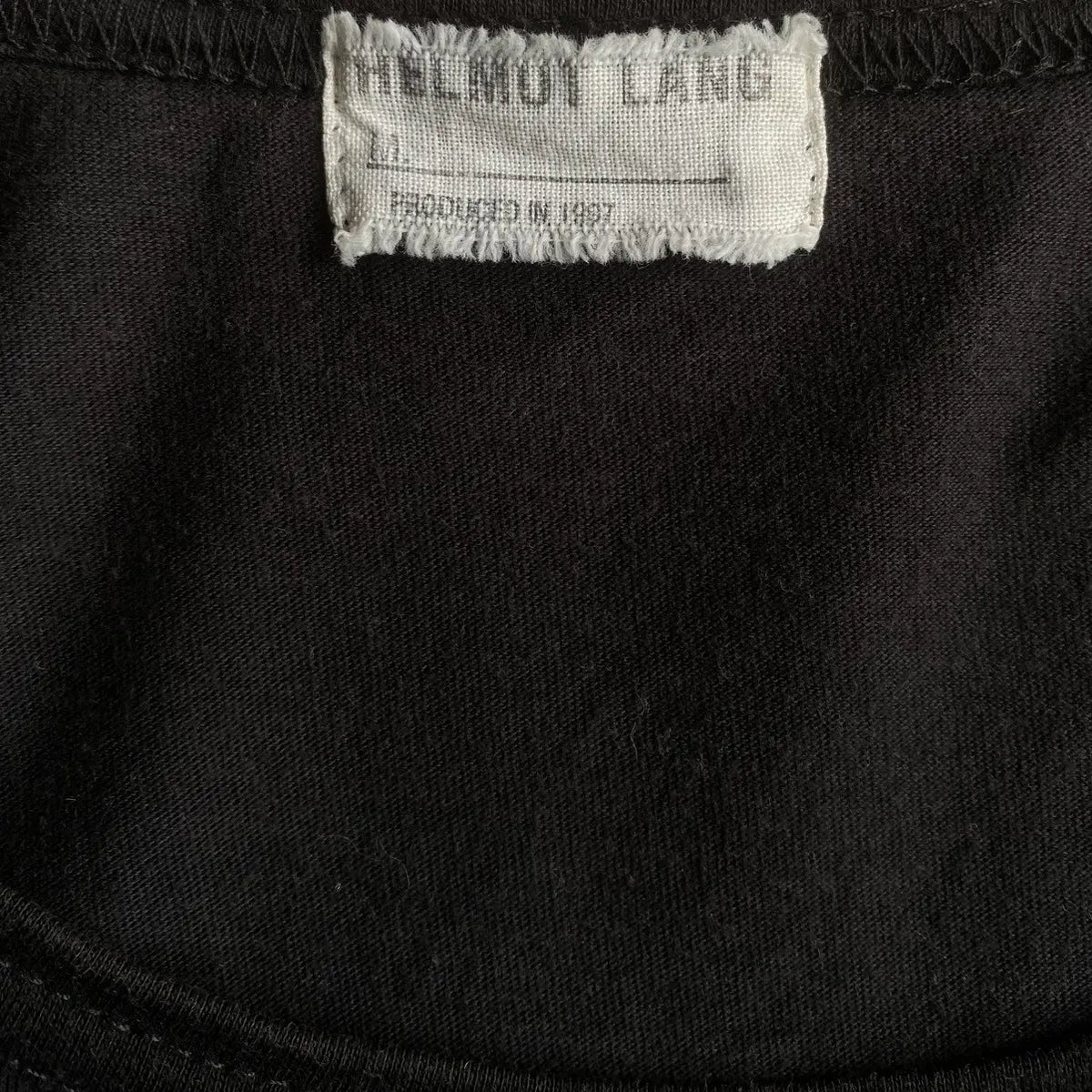 Helmut Lang - Archive 1997 Cross T Shirt