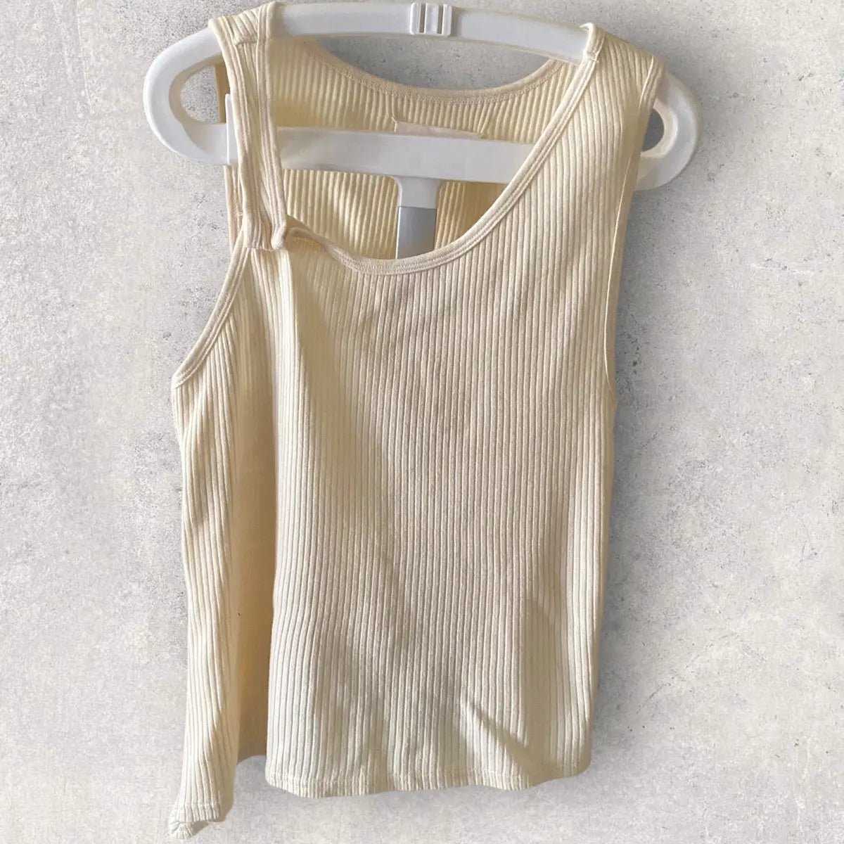 Maison Margiela - Fall 2006 Artisanal Asymmetric Stretched Out Tank Top