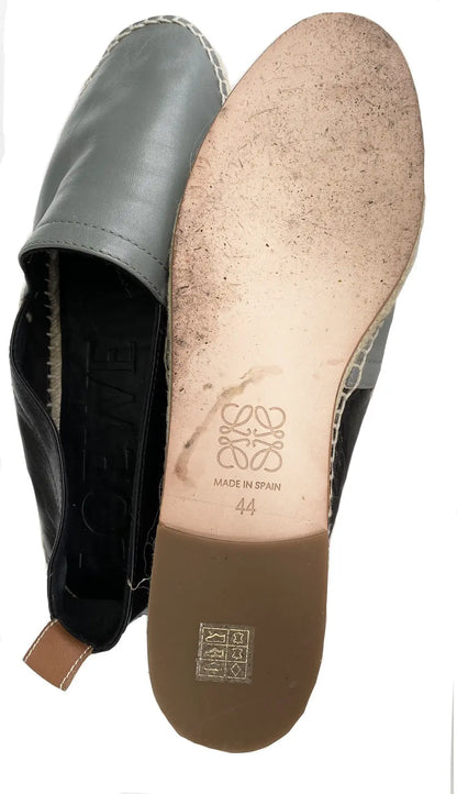 Loewe - Black/Slate Blue Espadrille