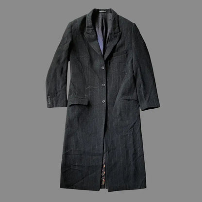 Yohji Yamamoto : Runway AW20 Reversible Wool Coat