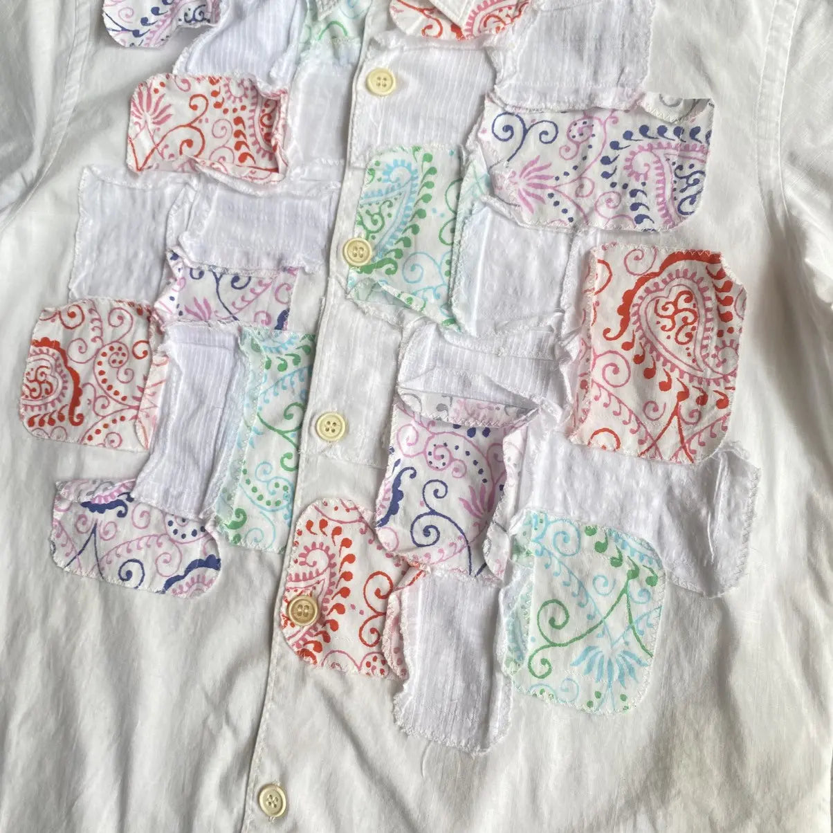 Comme des Garcons - Vintage 2003 Paisley Patchwork Shirt