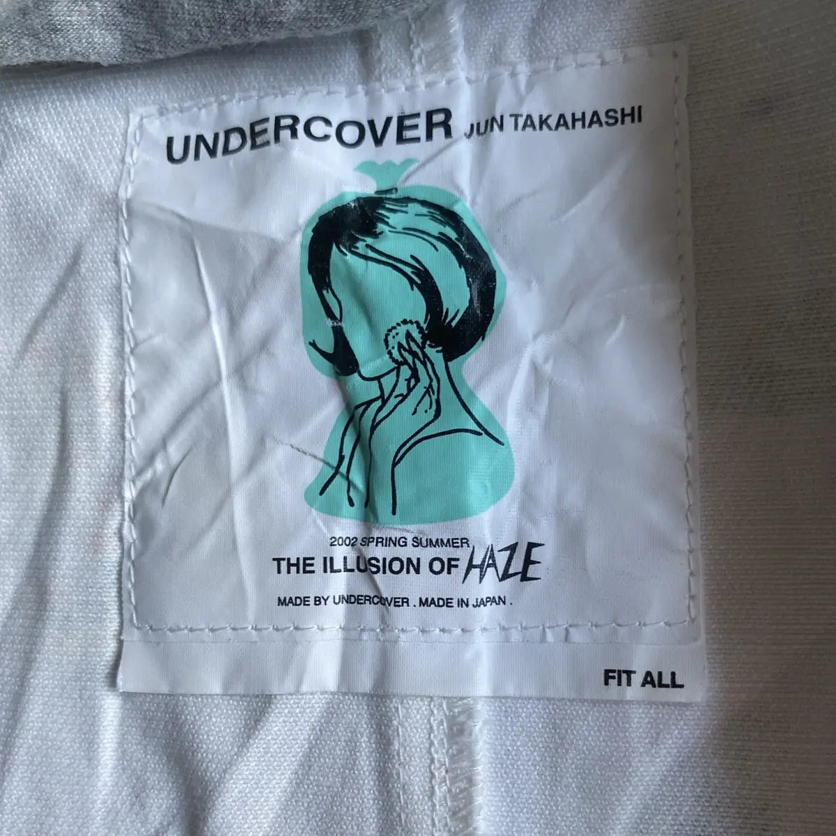 Undercover : Vintage SS02 The Illusion Of Haze Sleeveless Blazer