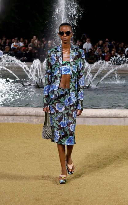Kenzo - SS25 Runway Press Sample Floral Blazer