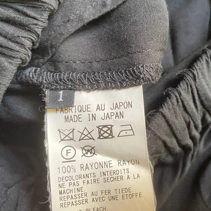 Yohji Yamamoto - Ground Y SS18 Rayon Patchwork Skirt