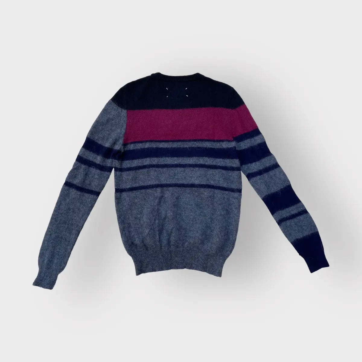 Maison Margiela - Fall15 Color Block Mohair Sweater