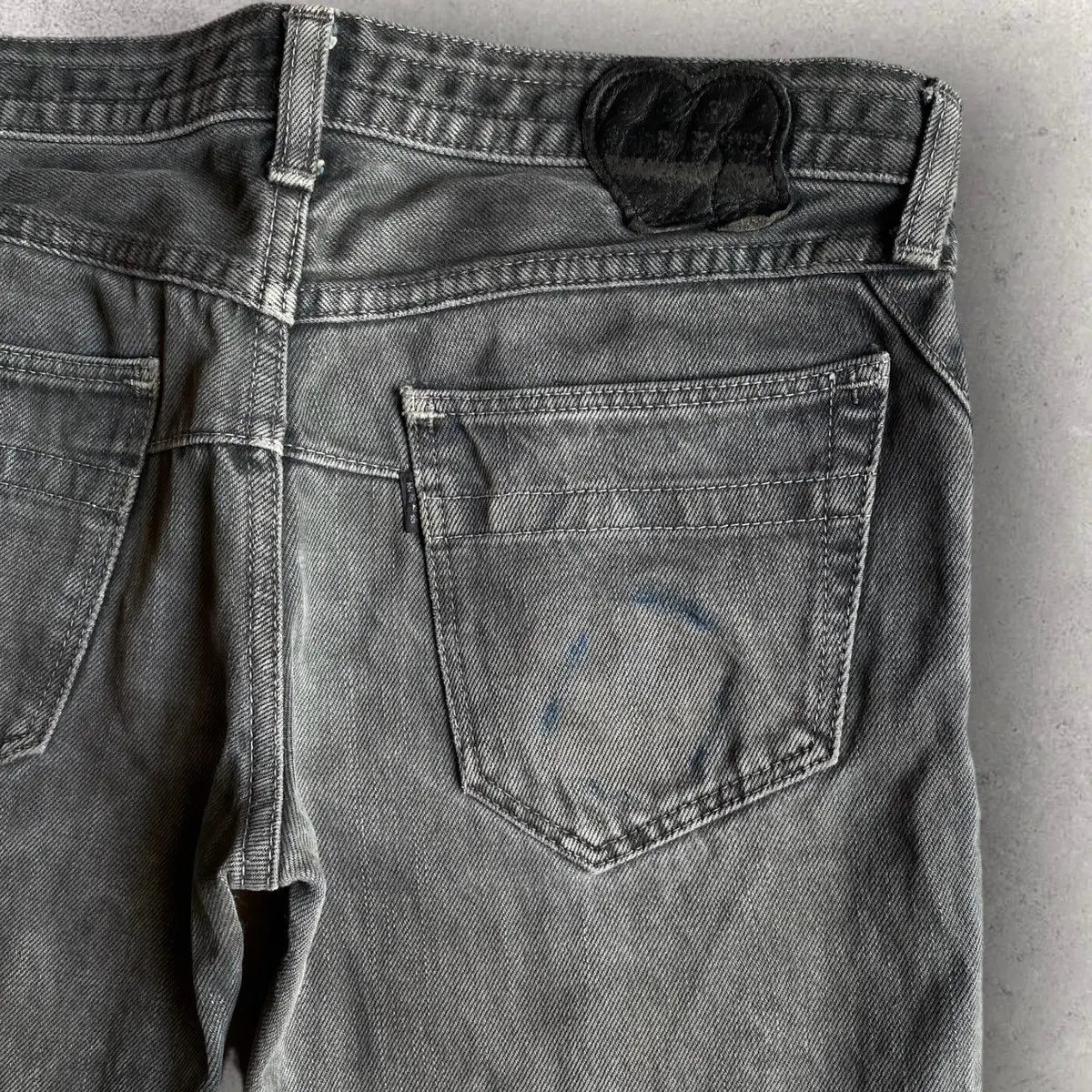 Number (N)ine : SS08 Mud Wash Jeans