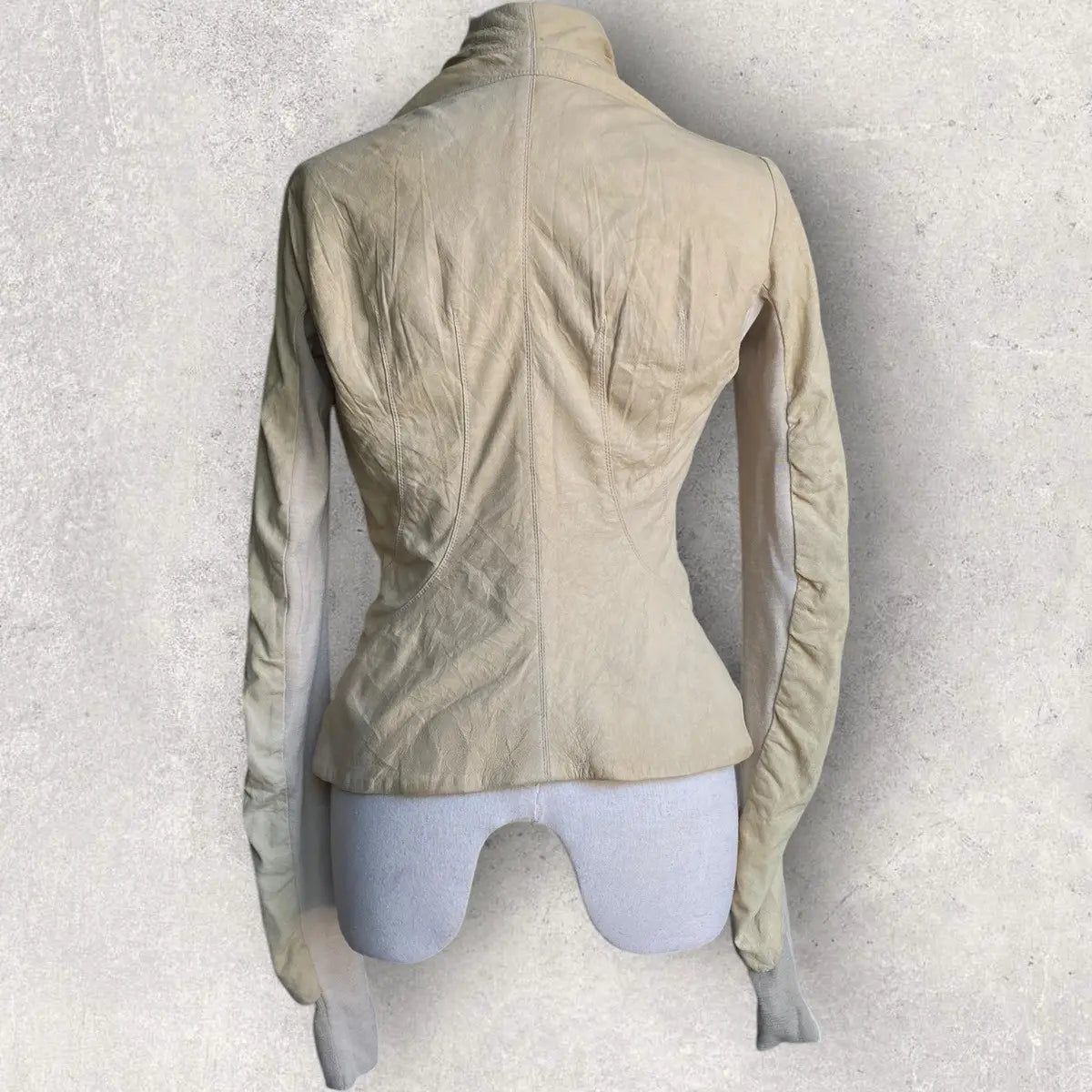 Rick Owens - SS12 Vintage Stonewash Leather Jacket