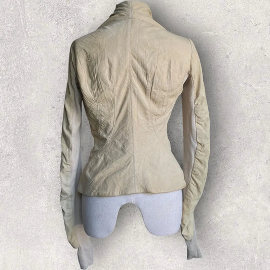 Rick Owens - SS12 Vintage Stonewash Leather Jacket