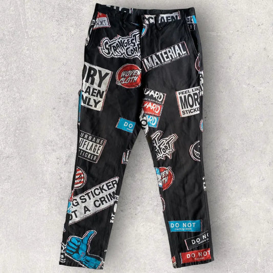 Doublet - SS16 Jacquard Woven Sticker Pant