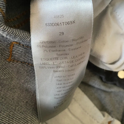 Dior - Dior Homme Side Pocket Zip Denim