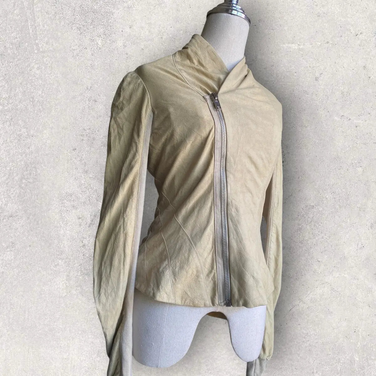Rick Owens - SS12 Vintage Stonewash Leather Jacket