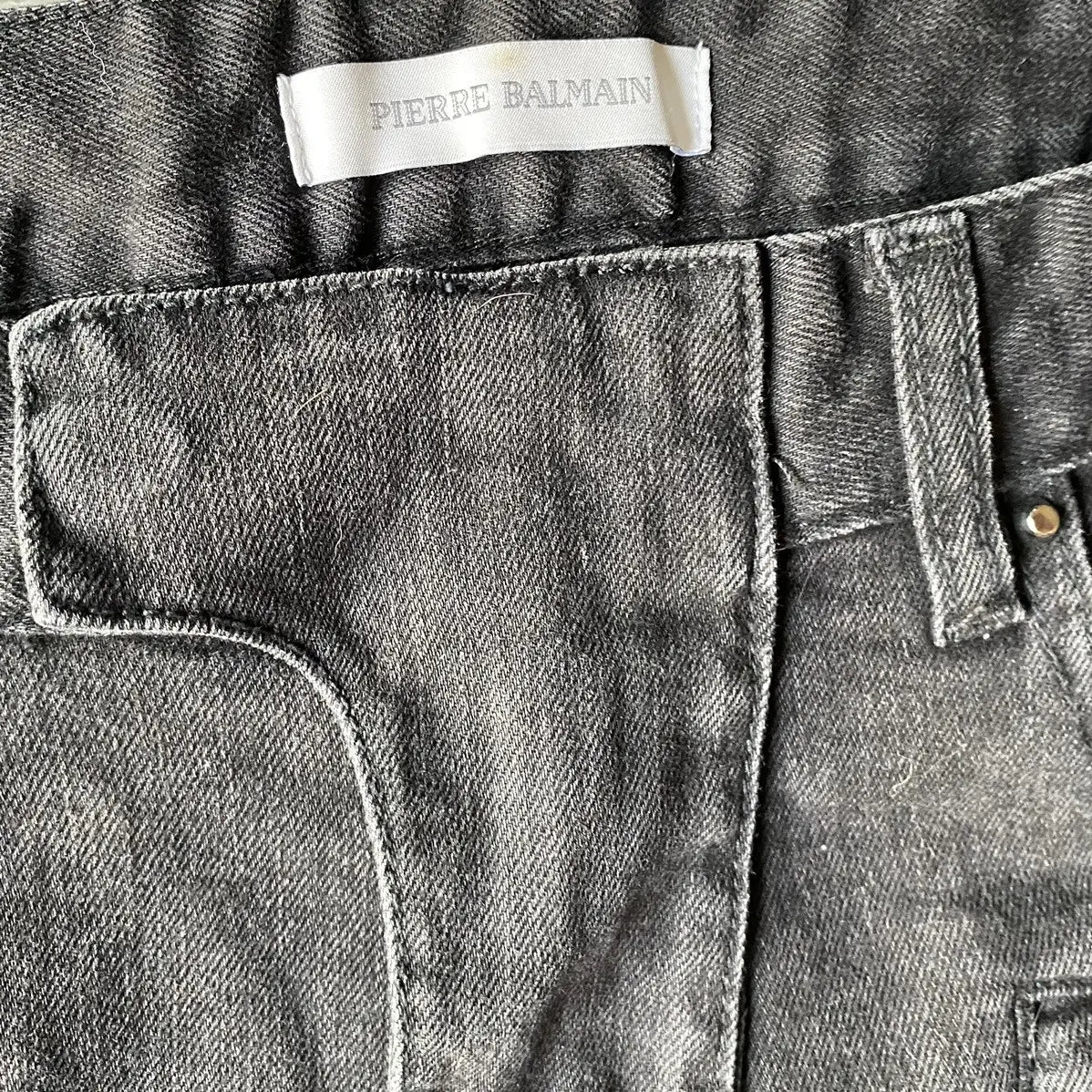 Balmain - Pierre Balmain Biker Jeans