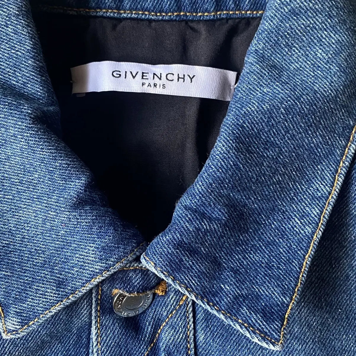 Givenchy - Fall2017 Givenchy Logo Denim Jacket