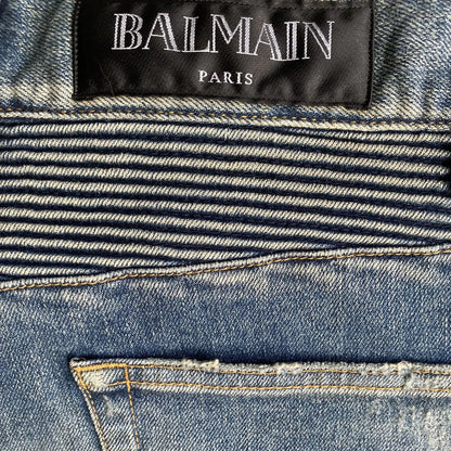 Balmain - SS14 Biker Denim