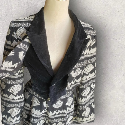 Comme des Garcons : Vintage Fall 1989 Set Cropped Jacket and Skirt