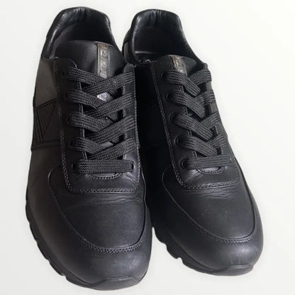 PRADA - Vitello Plume Running Sneakers