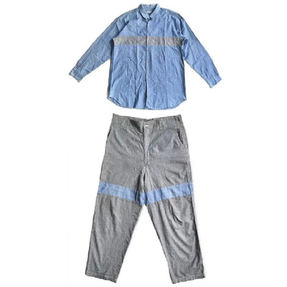 Comme des Garcons - Set Vintage 1996 Strips Shirt And Pants
