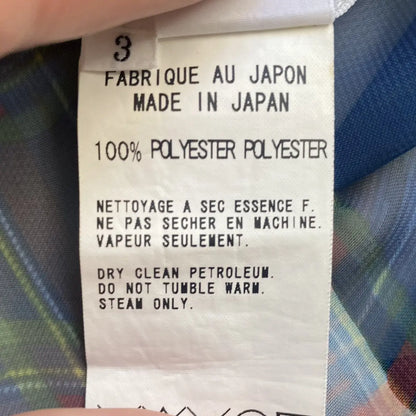 Yohji Yamamoto - Y’s Tartan Print Top