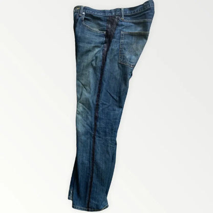 Undercover - AW02 Leather Side Seam Jeans by Fragments
